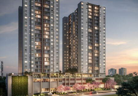 Apartamentos de 2 a 3 suítes a poucos minutos do parque vaca brava.